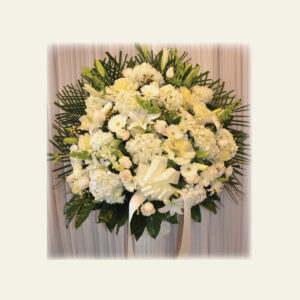 SB0250: White standard basket